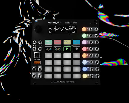 Squarp Instruments Hermod+ Modular Brain Sequencer & MIDI-CV Converter
