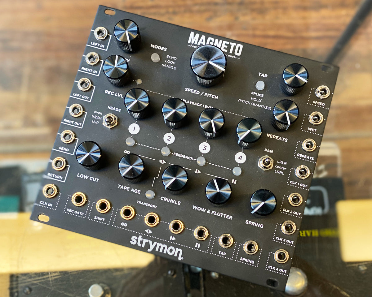 magneto strymon モジュラーシンセ　ユーロラック strymon | MAGNETO | ユーロラック用 dTape ディレイ | 製品情報