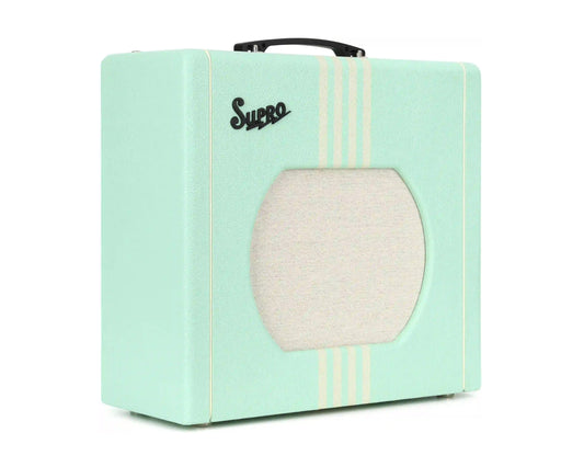 Supro Delta King 12 Guitar Amplifier - Seafoam/Cream