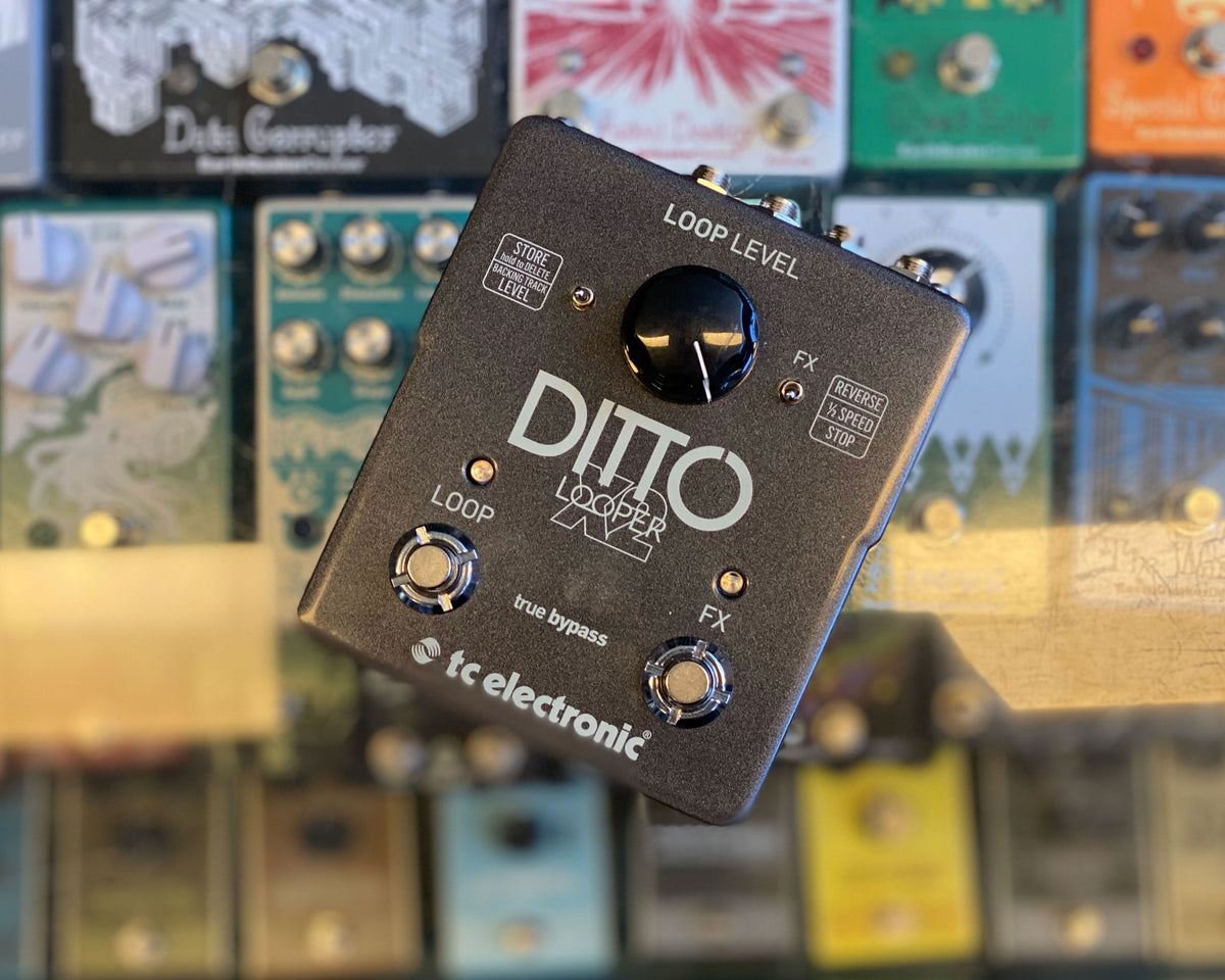 DITTO LOOPER X2 （tc electronic) TC Electronic Ditto Looper X2 – Found Sound
