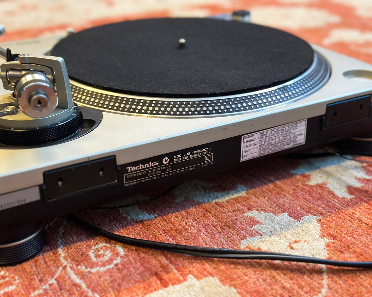 Technics SL-1200 MK2 Quartz Direct Drive DJ Turntable – Found Sound