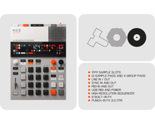Load image into Gallery viewer, Teenage Engineering EP-133 K.O. II Sampler Sequencer Composer