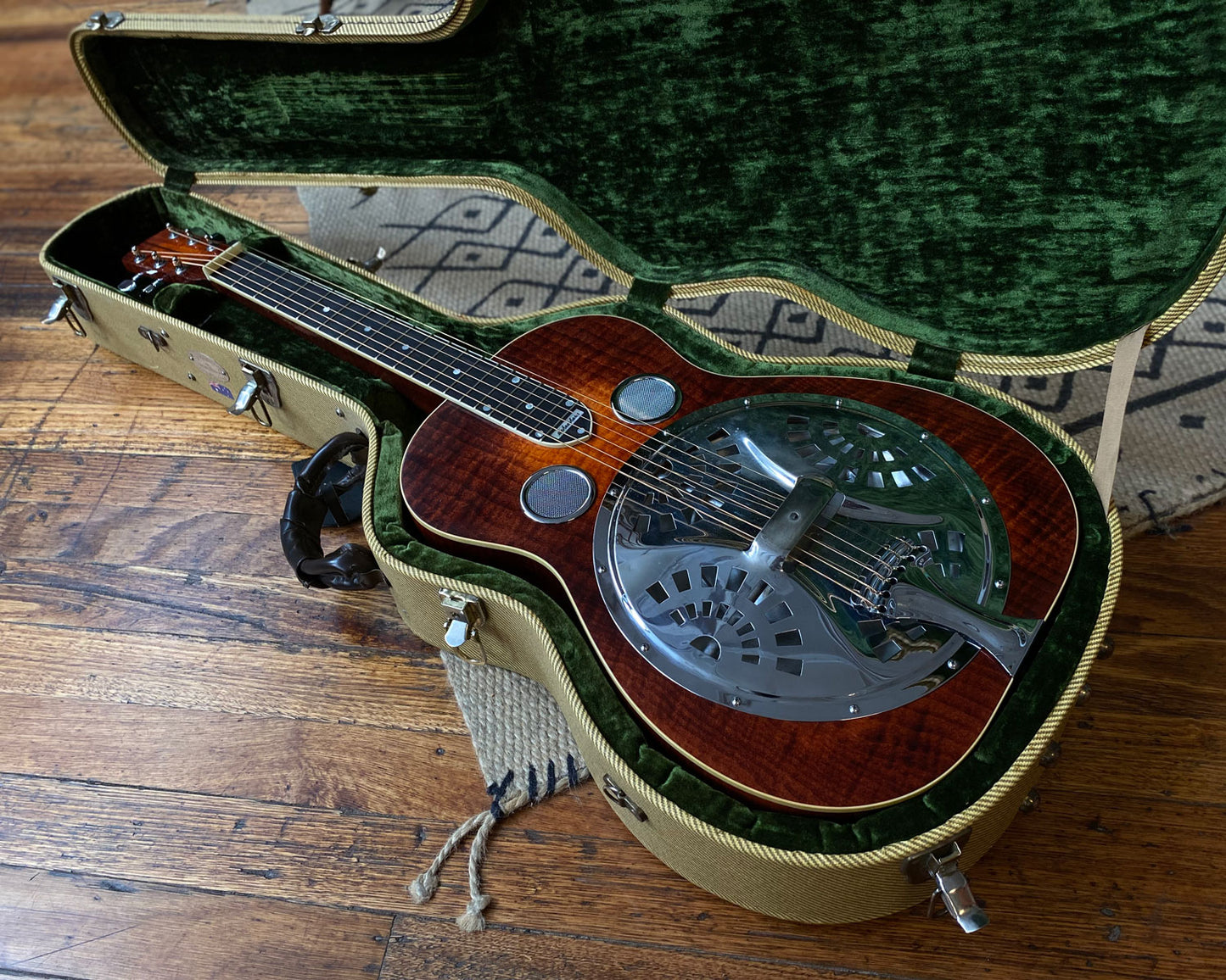 '97 Tim Scheerhorn Slide Guitar - R body Resophonic Guitar