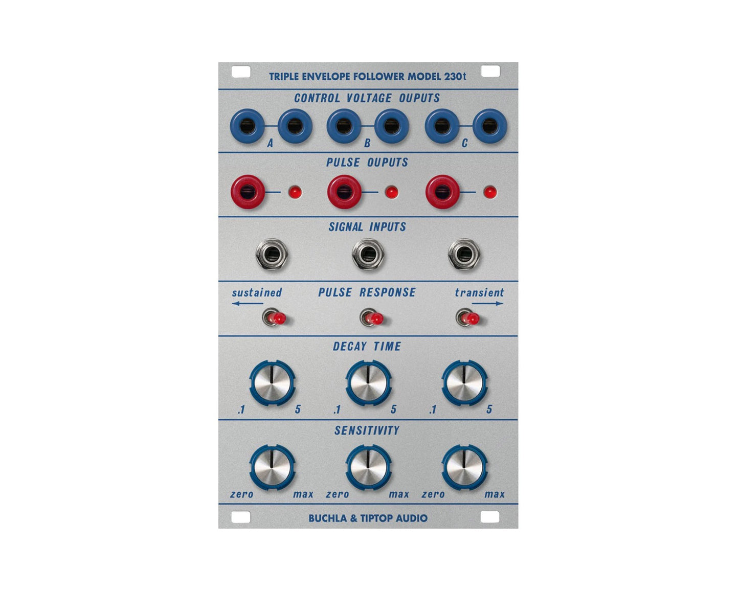 Tiptop Audio 230t Triple Envelope Follower