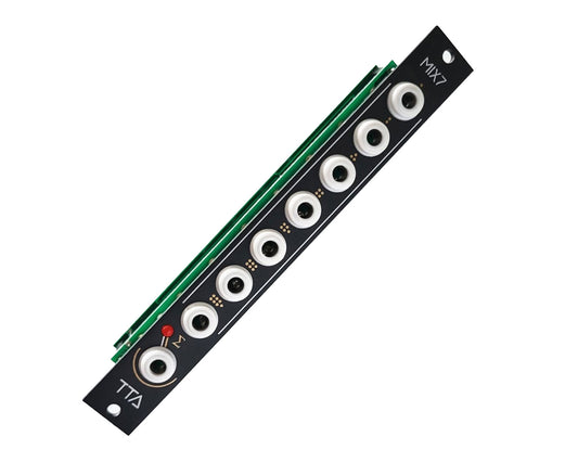 Tiptop Audio MIX7 Analogue Summing Mixer Module - Black