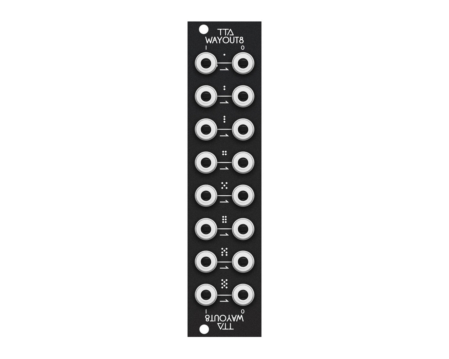 Tiptop Audio Wayout8 Patchbay - Black