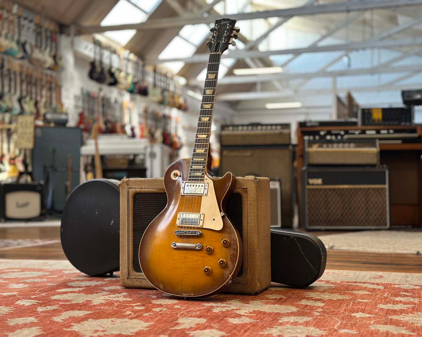 1980 Tokai Reborn Old - '58 Burst Lawsuit / LS-120 - Open Book Headstock w/ OHSC - Made in Japan (4.4kg)