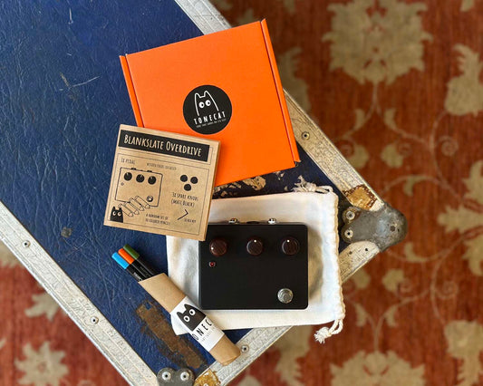 ToneCat BlankSlate (Klon-Style Transparent Overdrive w/ Customisable Faceplate)