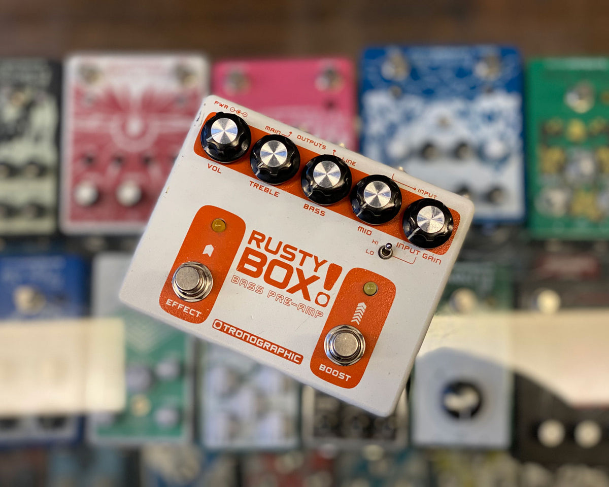 ベース Tronographic Rusty Box bass preamp 07c22 Tronographic Rusty Box Bass Preamp — Electrical Audio