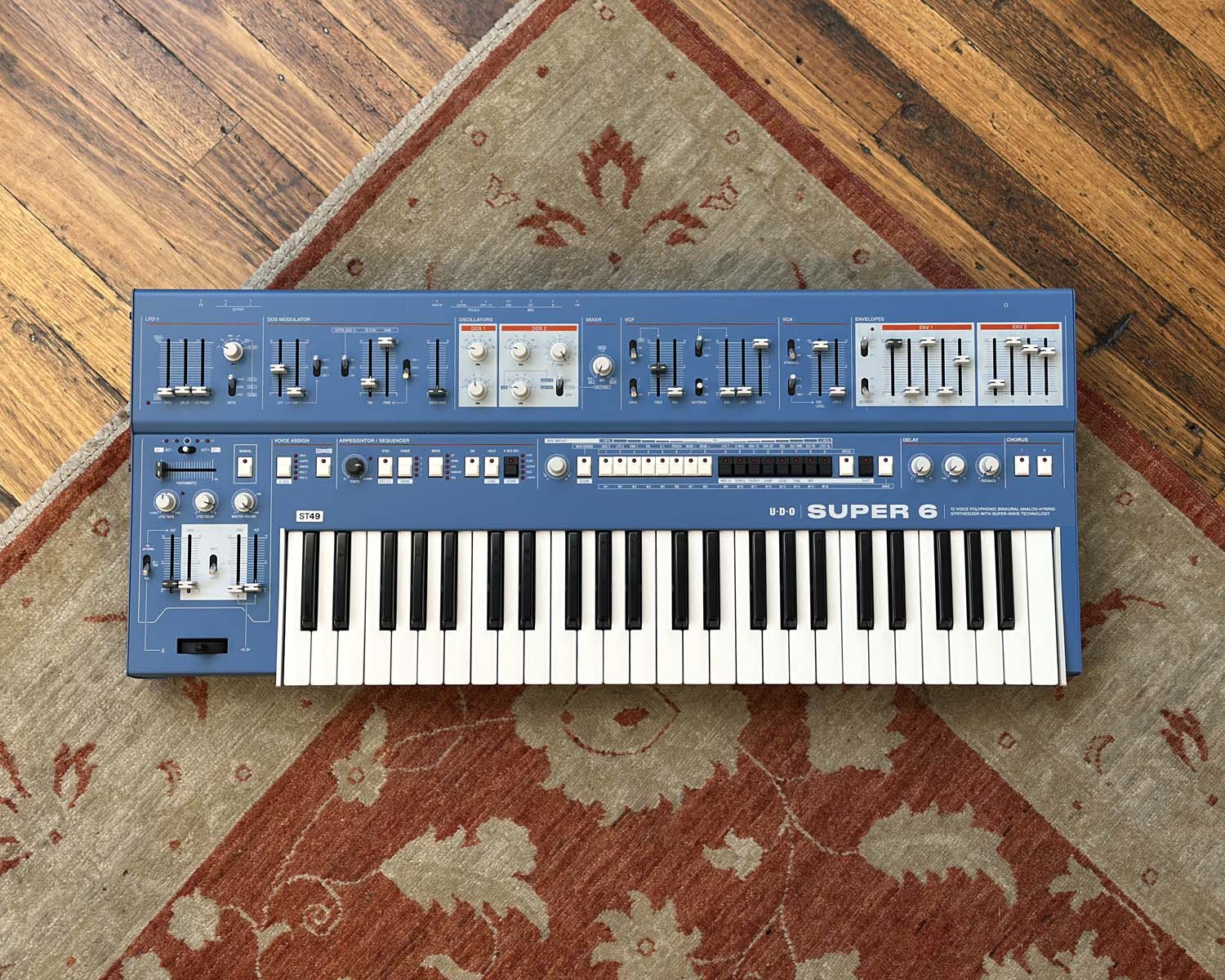 UDO Super 6 ST49 - Blue w/ SuperTouch Mod – Found Sound