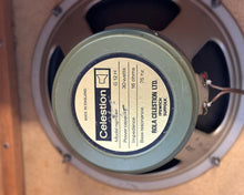 Load image into Gallery viewer, Vintage 50 watt 2x12" Speaker Cabinet Loaded w/ '72 Celestion Rola Greenbacks