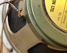 Load image into Gallery viewer, Vintage 50 watt 2x12" Speaker Cabinet Loaded w/ '72 Celestion Rola Greenbacks