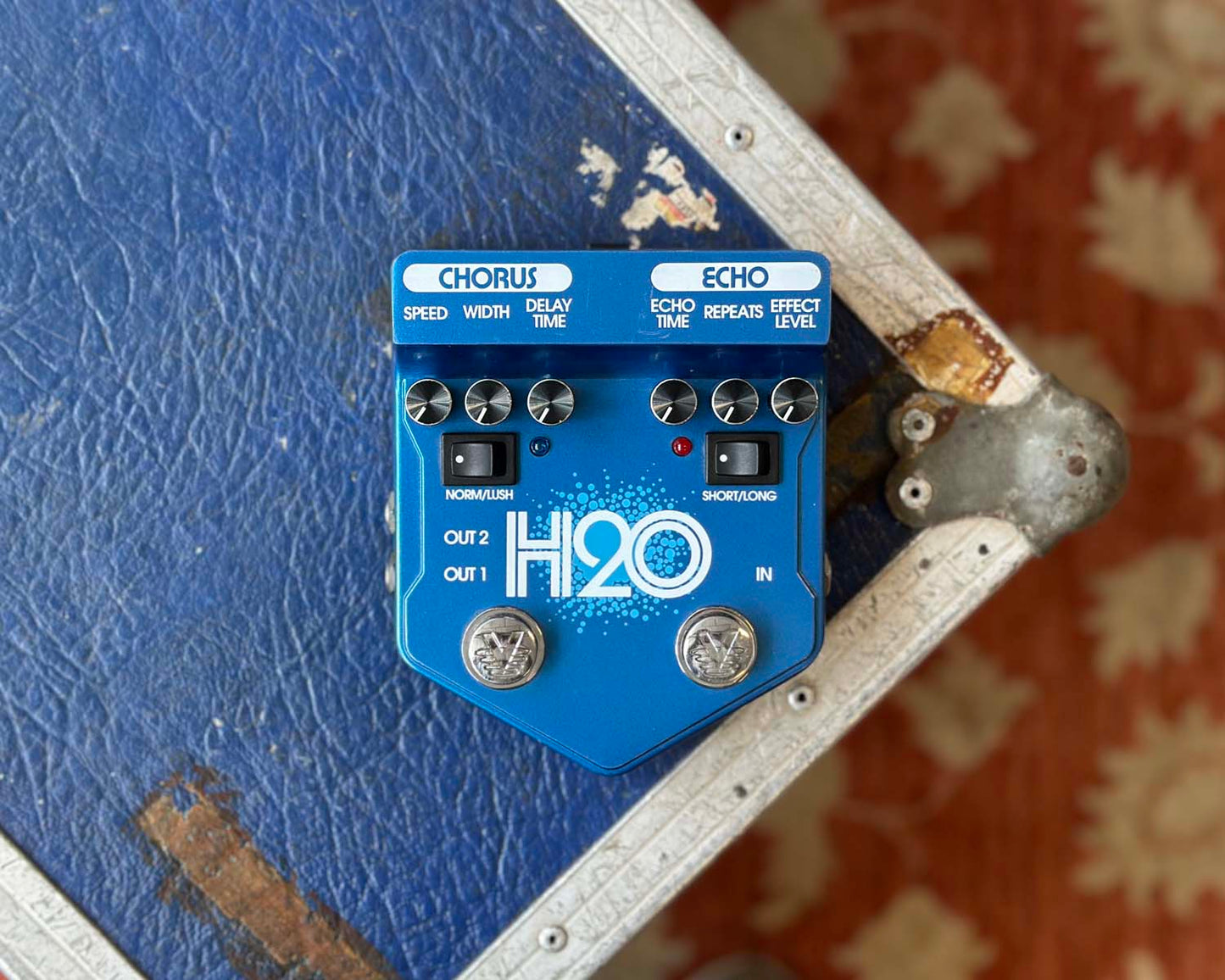 Visual Sound H2O V2 Analogue-Voiced Chorus/Echo Pedal