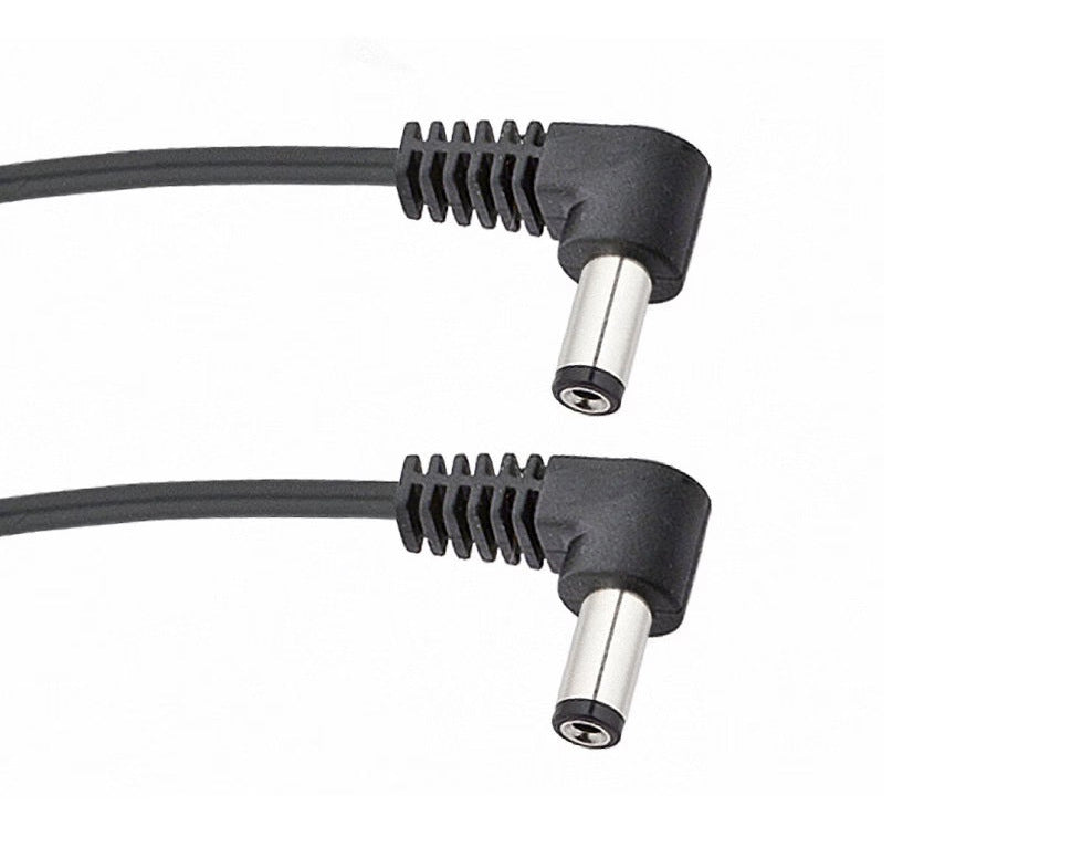 Voodoo Lab VLRMIX Standard Polarity Cable 3-Pack Mix – 2.1mm Right-Angle