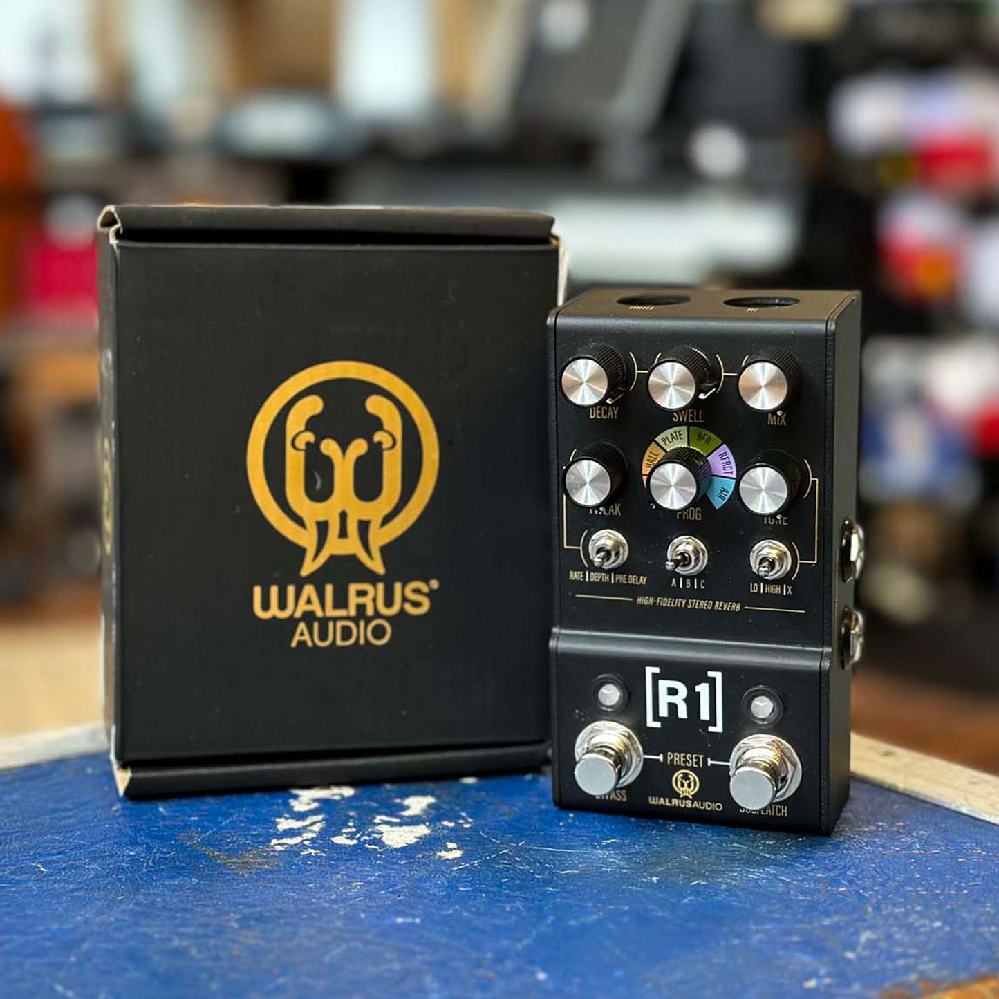 Walrus Audio MAKO Series - R1 High-Fidelity Stereo Reverb