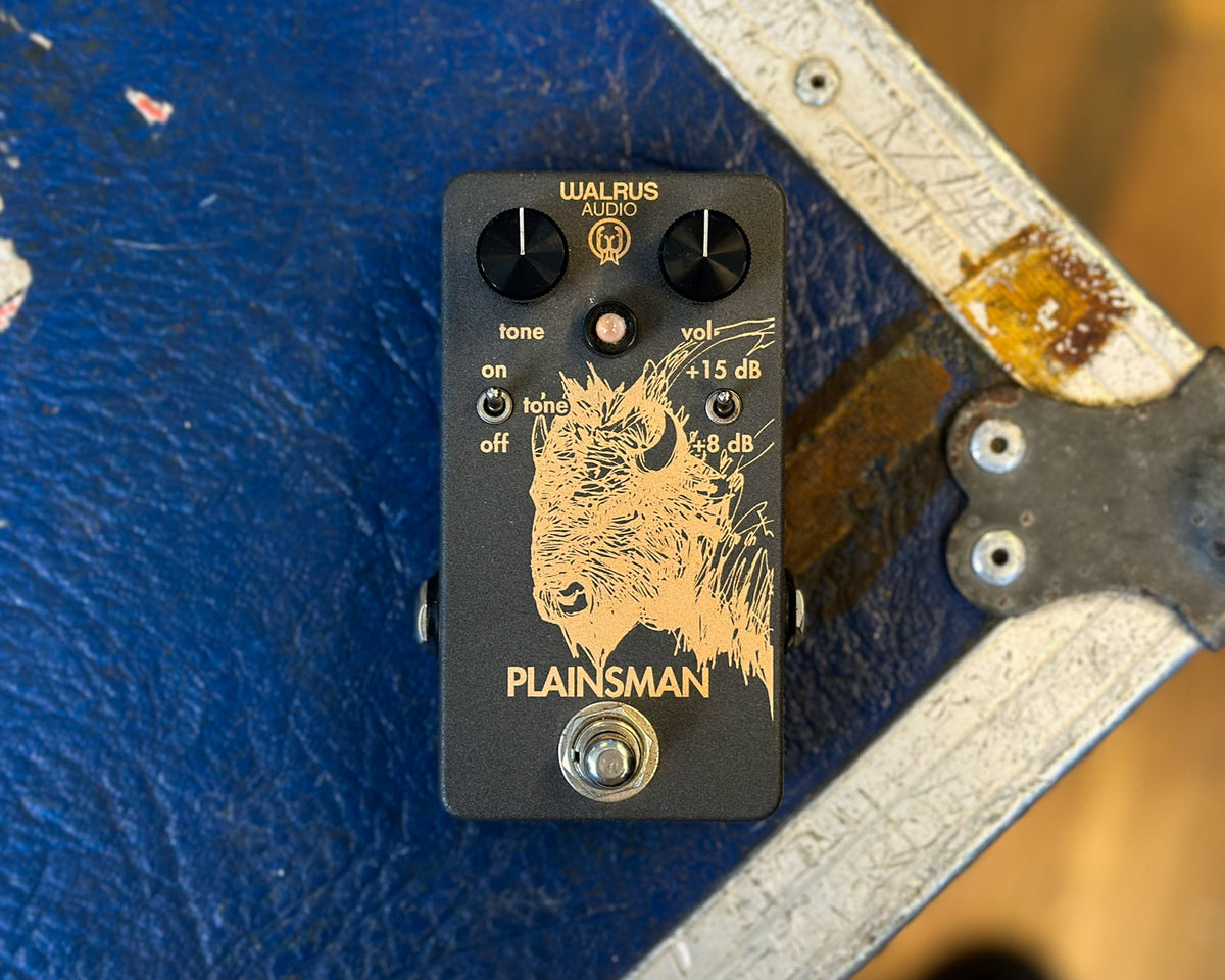 Walrus Audio Plainsman Dual Stage Clean Boost Technical Demo