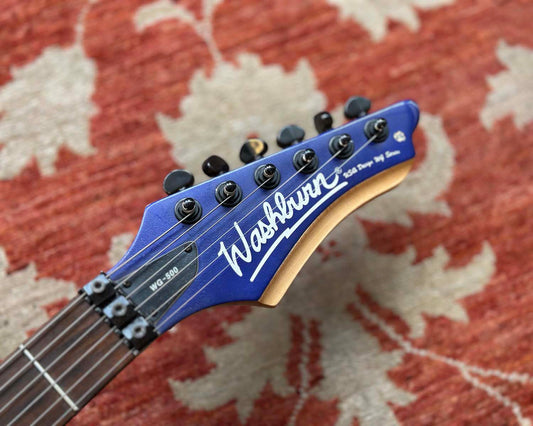 2000 Washburn WG-500 - Electric Blue w/ Licensed Floyd Rose Tremolo System