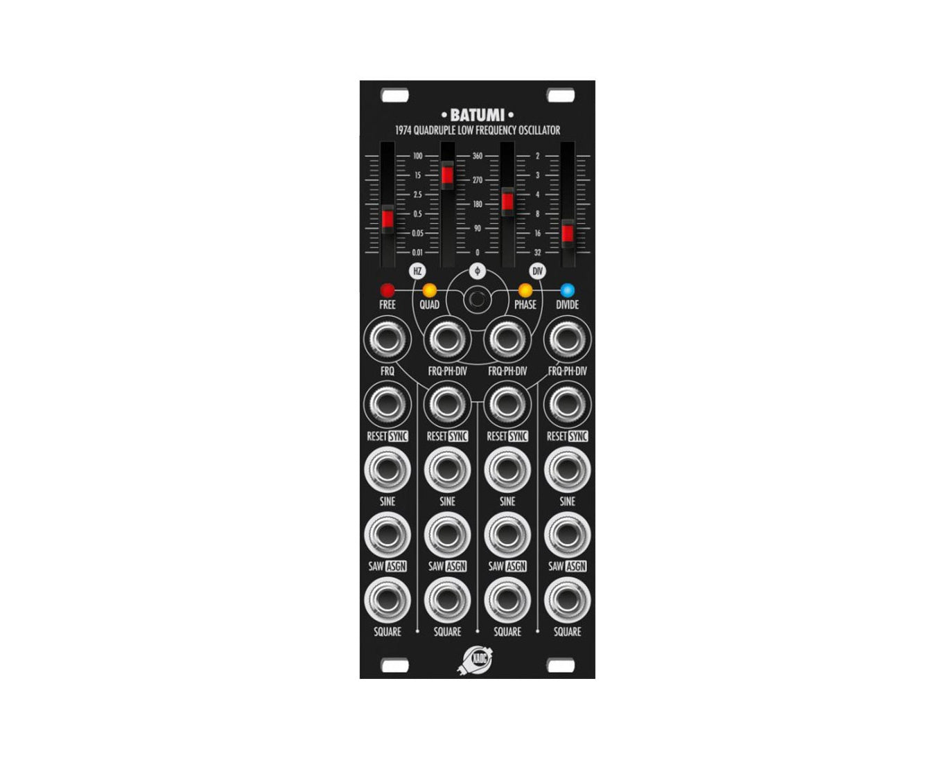 XAOC Devices Batumi II Replacement Panel - Black