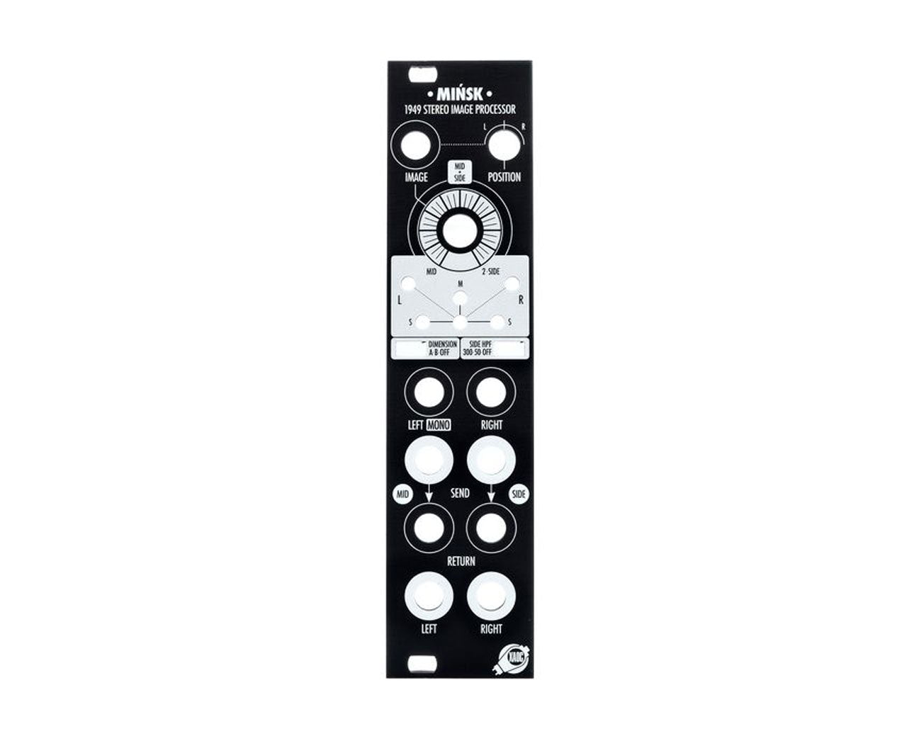 XAOC Devices MINSK Replacement Panel - Black