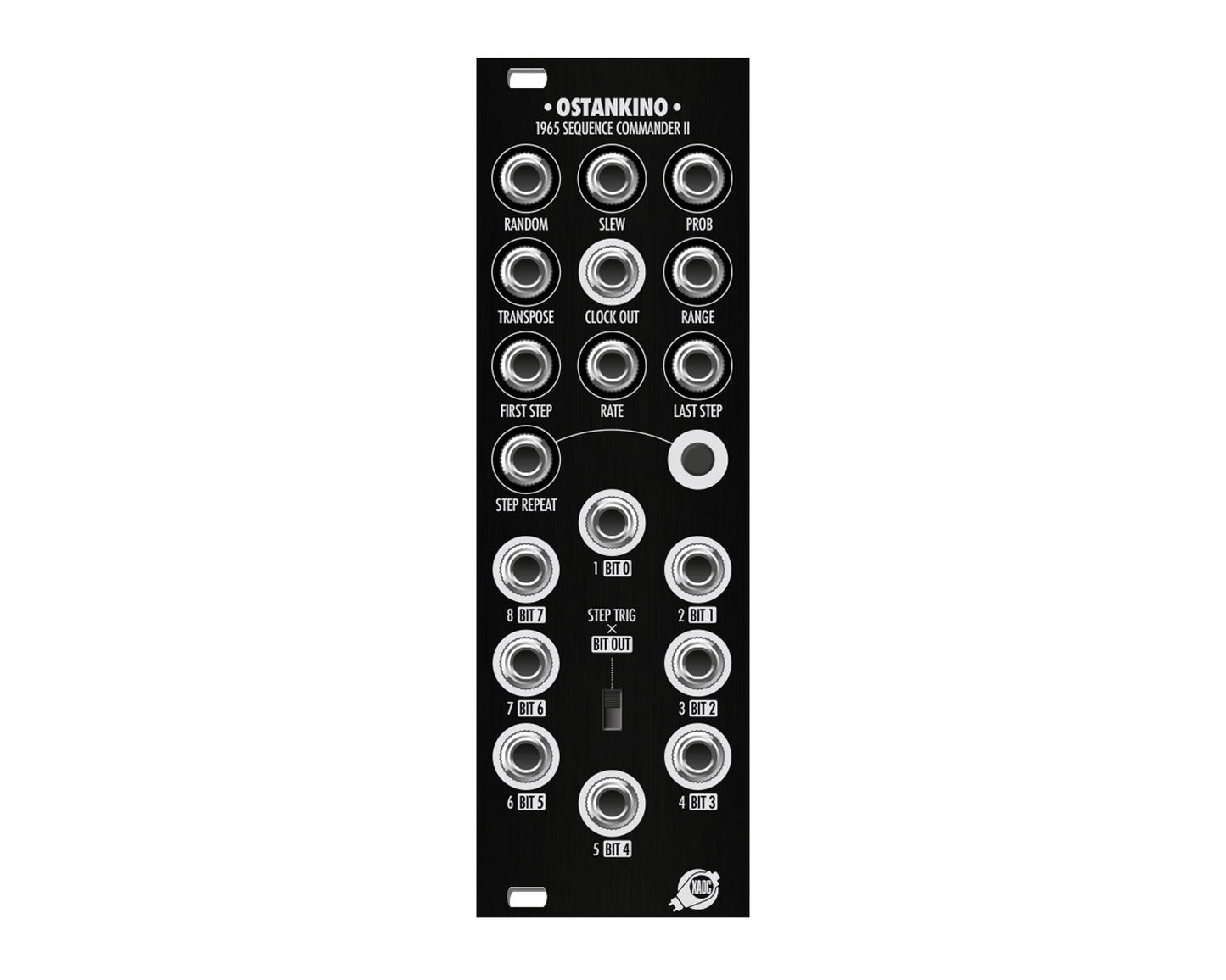 XAOC Devices OSTANKINO II Replacement Panel - Black