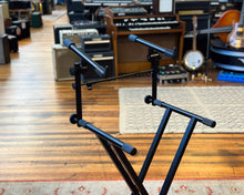 Load image into Gallery viewer, Xtreme KS166 Keyboard Stand w/ KSA7500 Second Tier Attachment