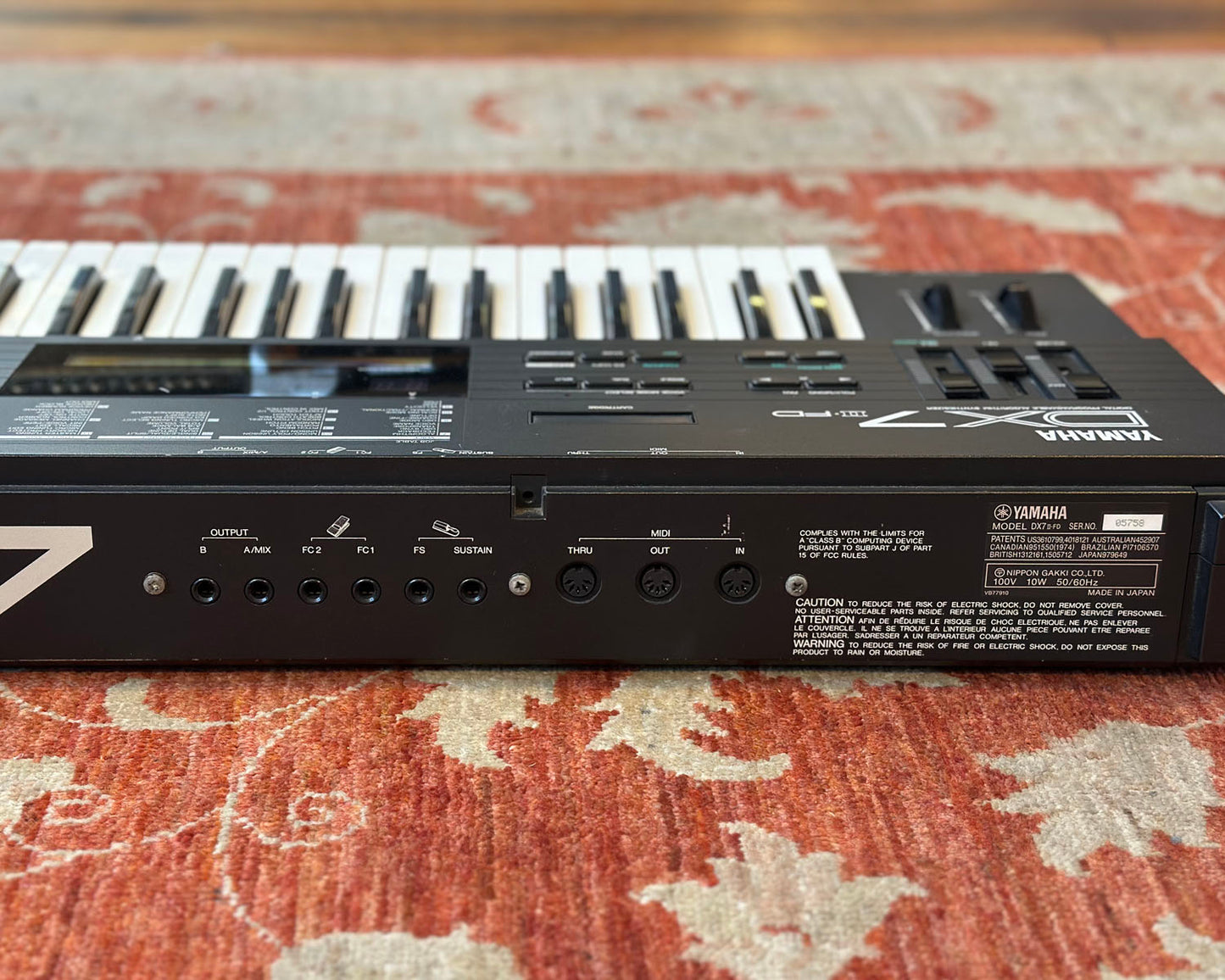 YAMAHA DX7-II-FD