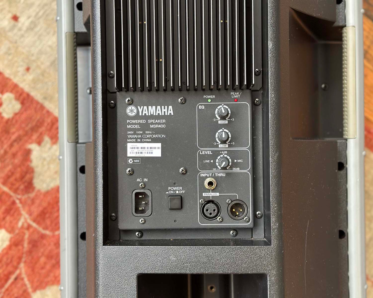 YAMAHA MSR400 12" Powered Speaker