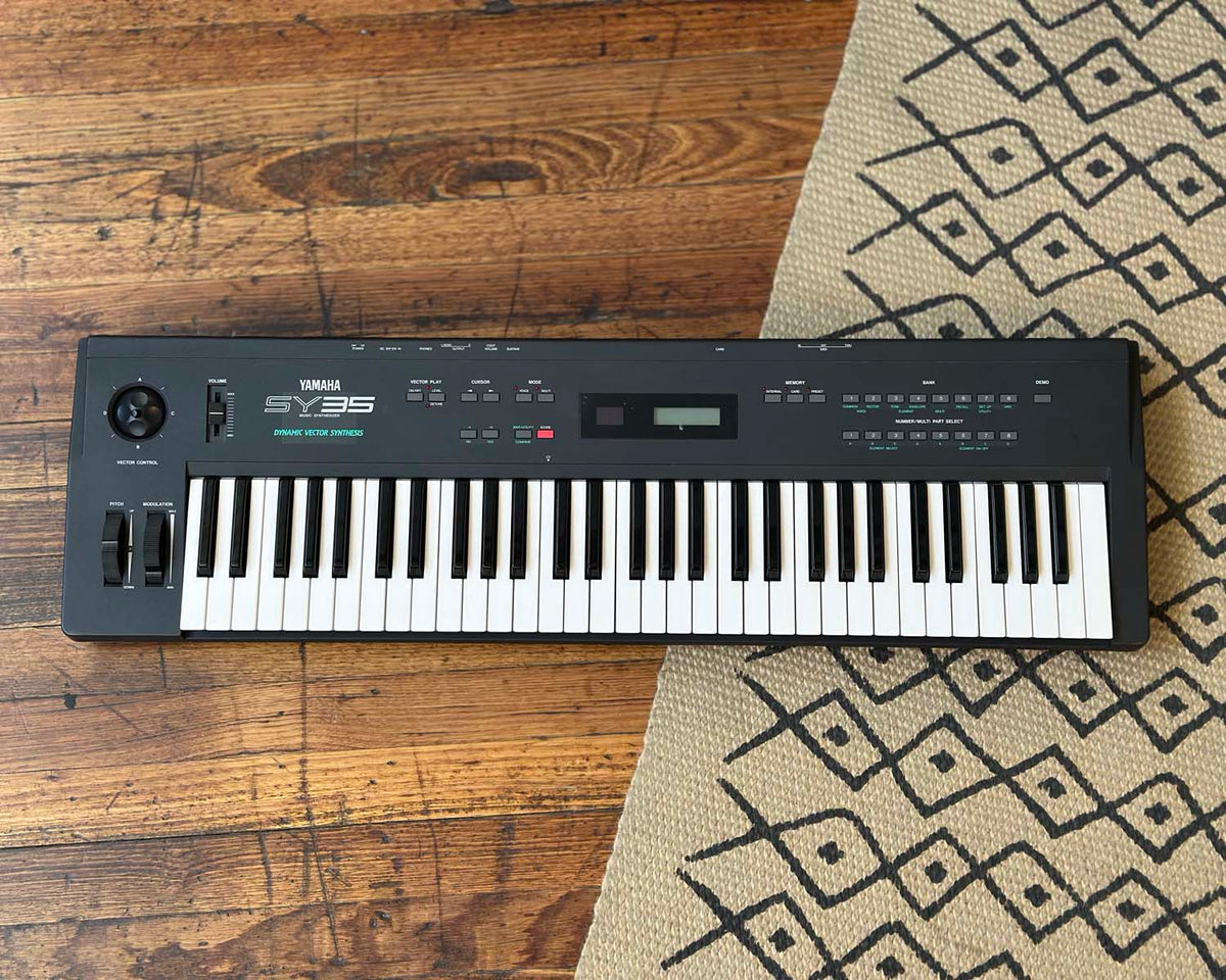 YAMAHA SY35 Vector Synthesizer – Found Sound