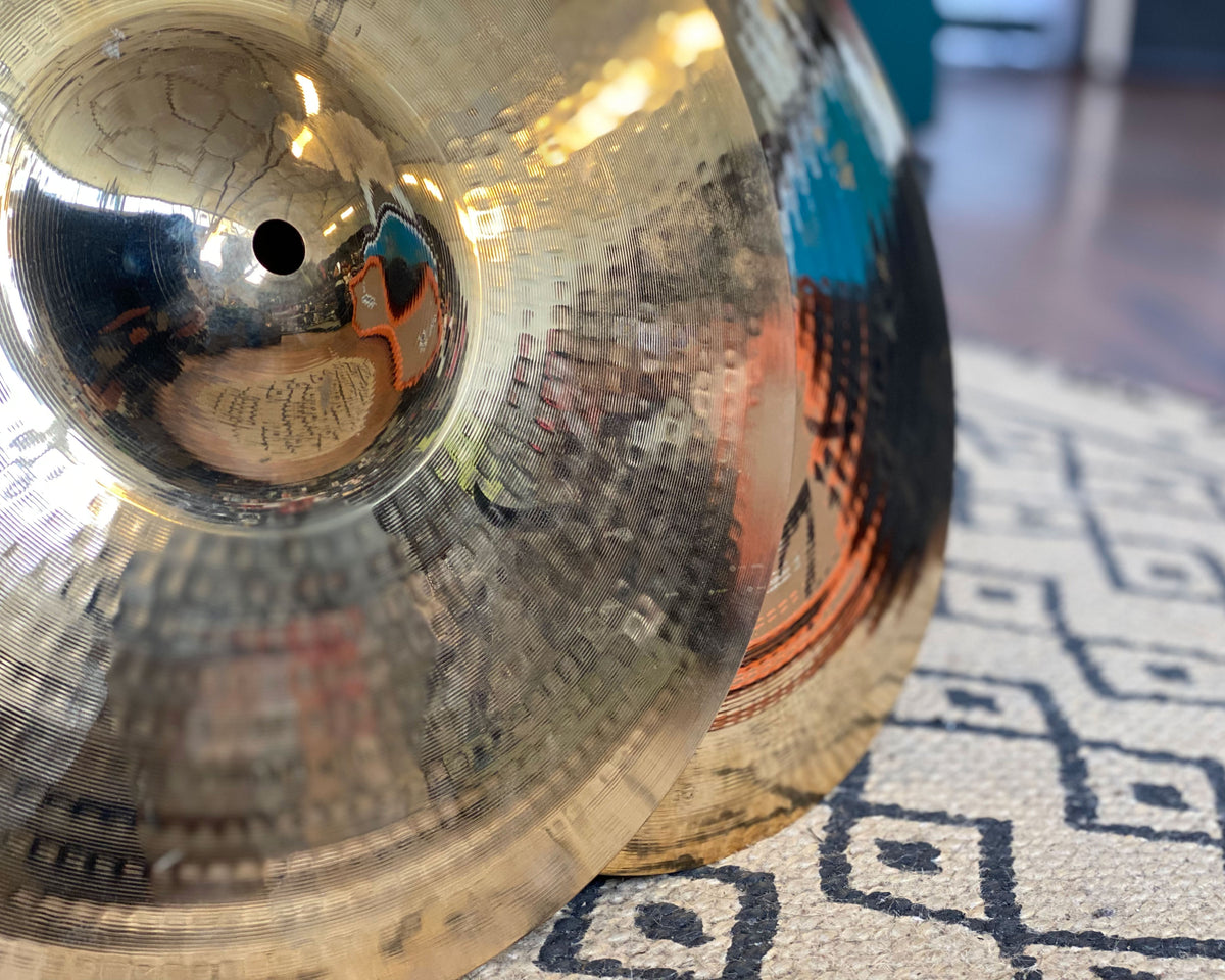 Zildjian A Custom Brilliant 14" HiHats Found Sound