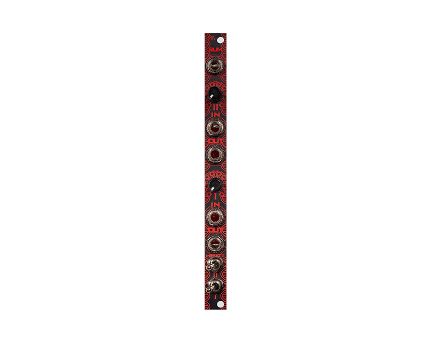 Żłob Modular Miniatt Eurorack Dual Mute Attenuator Module
