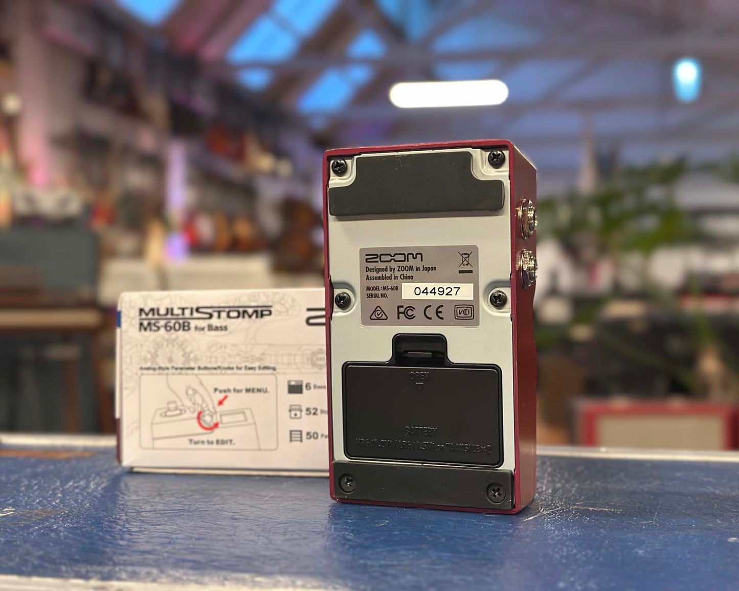 Zoom MS-60B MultiStomp for Bass