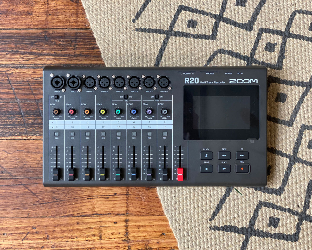 Zoom R20 Multi Track Recorder Found Sound