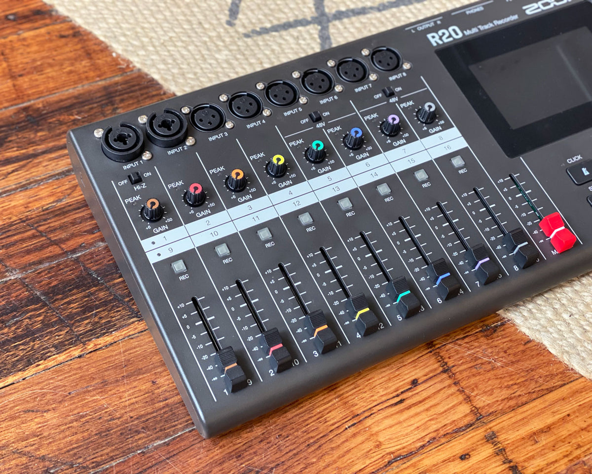 Zoom R20 Multi Track Recorder Found Sound