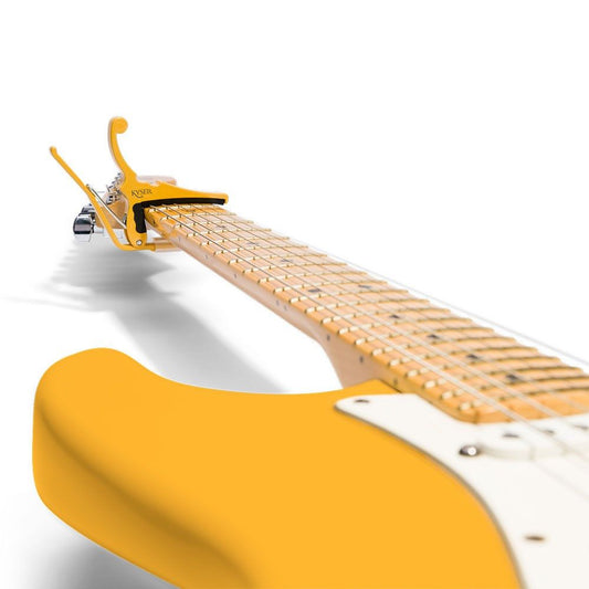 Kyser Fender KGEFBBA Quick Change Electric Guitar Capo - Butterscotch Blonde