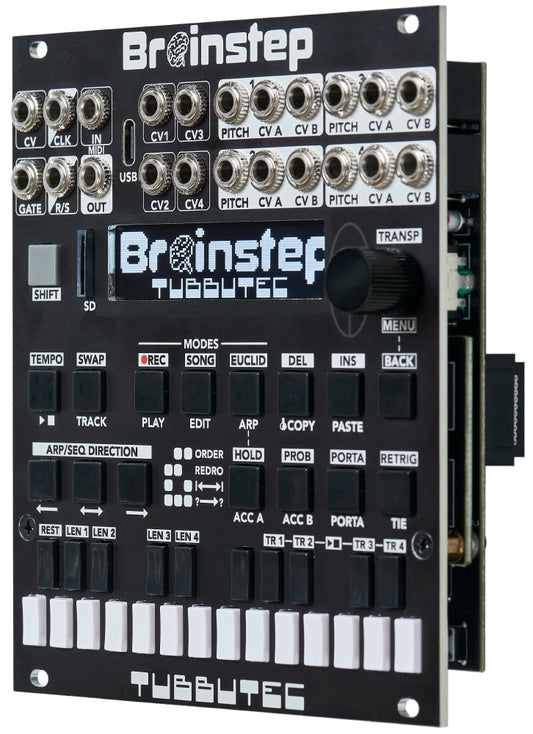 Tubbutec Brainstep Sequencing Brain Modulation Generator Sample Player - Black
