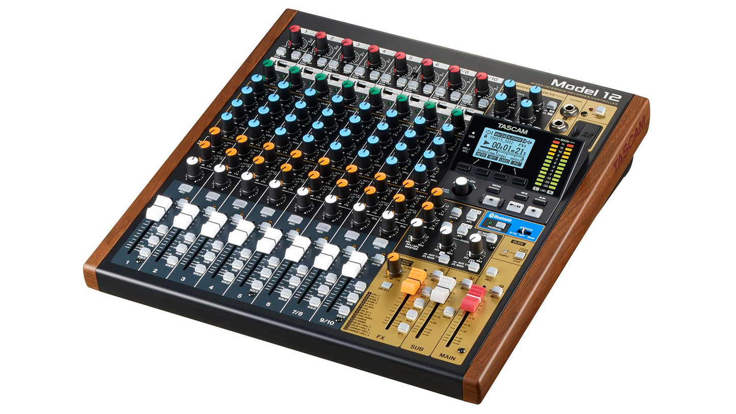 Tascam Model 12 Compact Multitrack Recording Studio