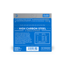 Load image into Gallery viewer, D'Addario PL010-5 Plain Steel Guitar Single String, .010 5-pack