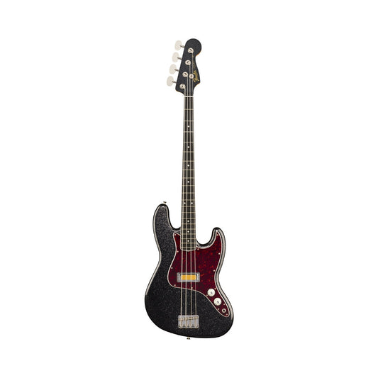 Fender Limited Edition Gold Foil Jazz Bass - Black Sparkle