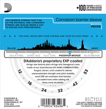Load image into Gallery viewer, D'Addario EXP16 Coated Phosphor Bronze Acoustic Guitar Strings Light 12-53