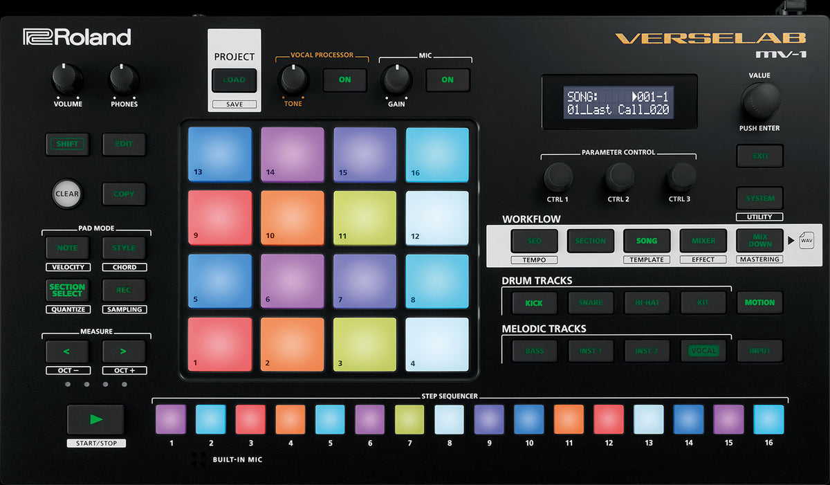 Roland MV-1 Verselab Music Workstation – Found Sound