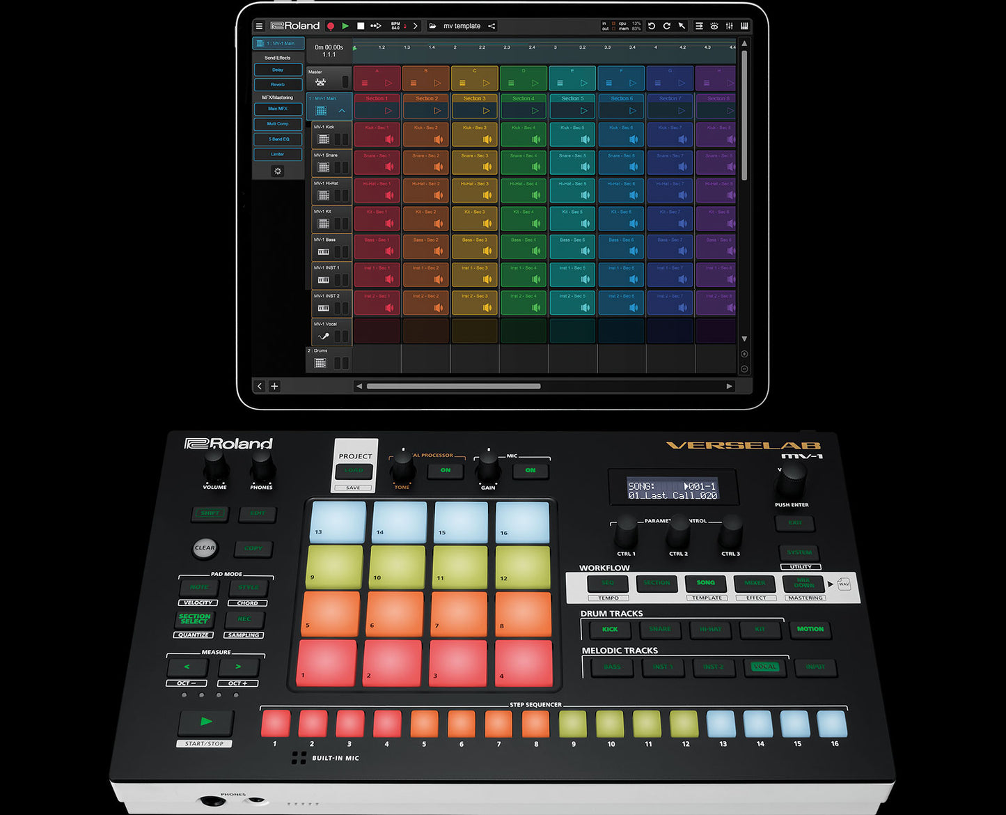 Roland MV-1 Verselab Music Workstation