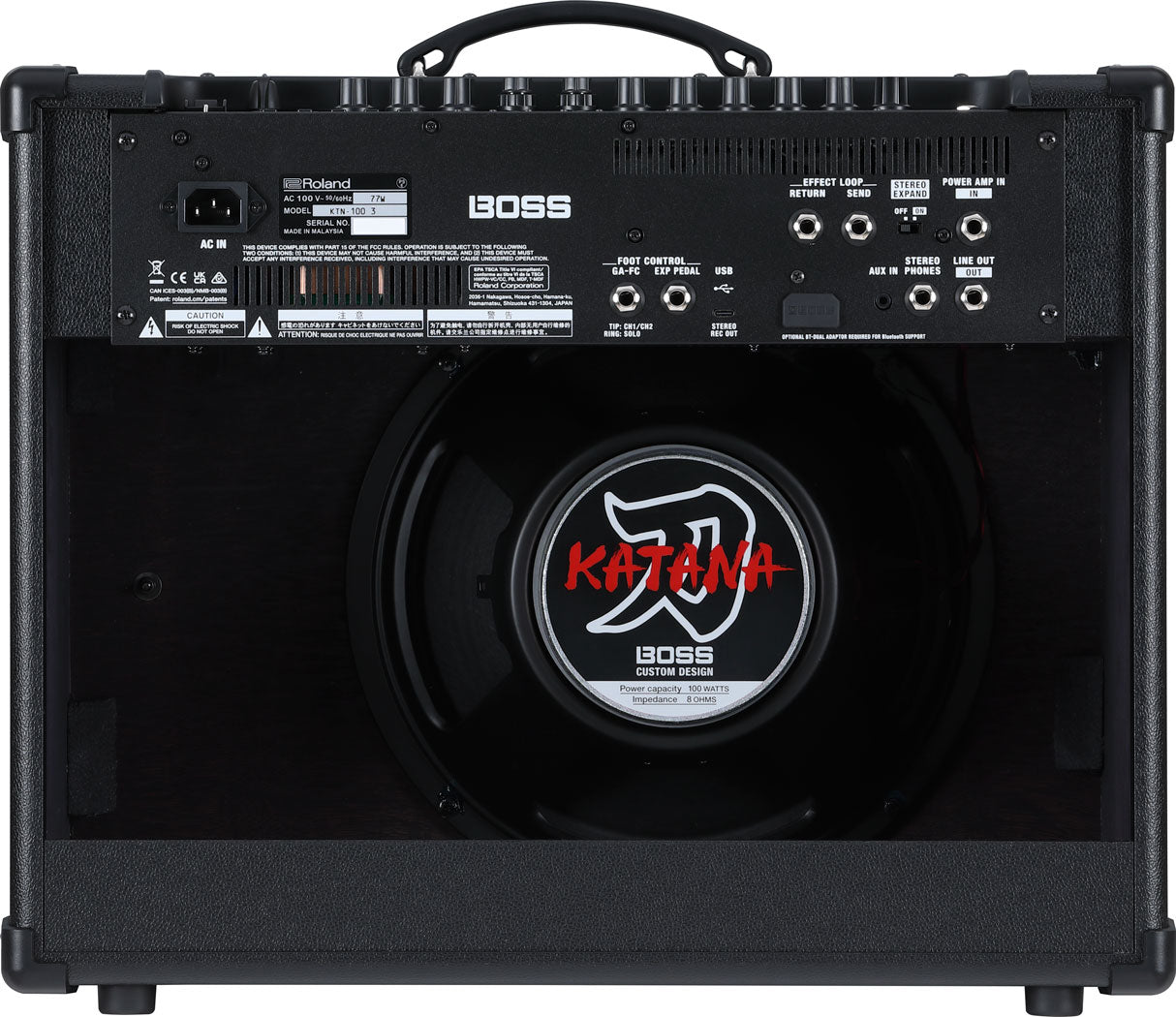 BOSS Katana 100 Watt 1x12" Gen 3 Guitar Amplifier