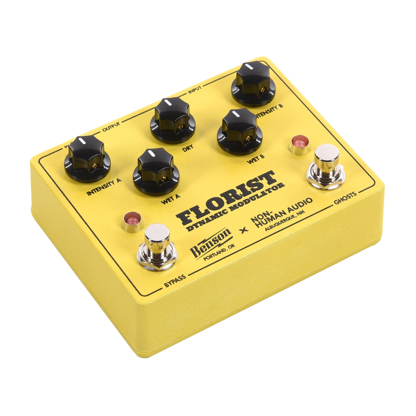 Benson Amplifiers x Non-Human Audio Florist Dynamic Modulator - Yellow