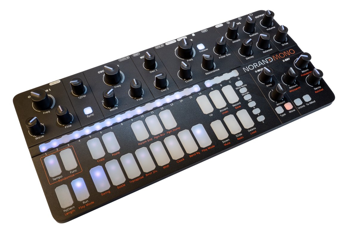 DTM・DAW NORAND Mono mk2 Norand Mono Mk2 Analogue Desktop Synthesizer – Found Sound