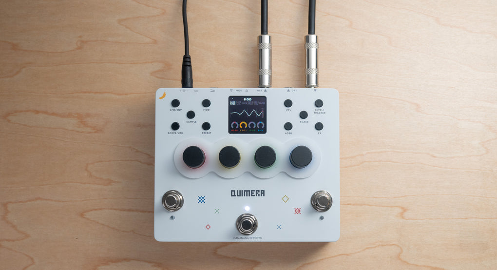 Bananana Effects Quimera Pitch-Tracking Synthesizer Pedal 🍌