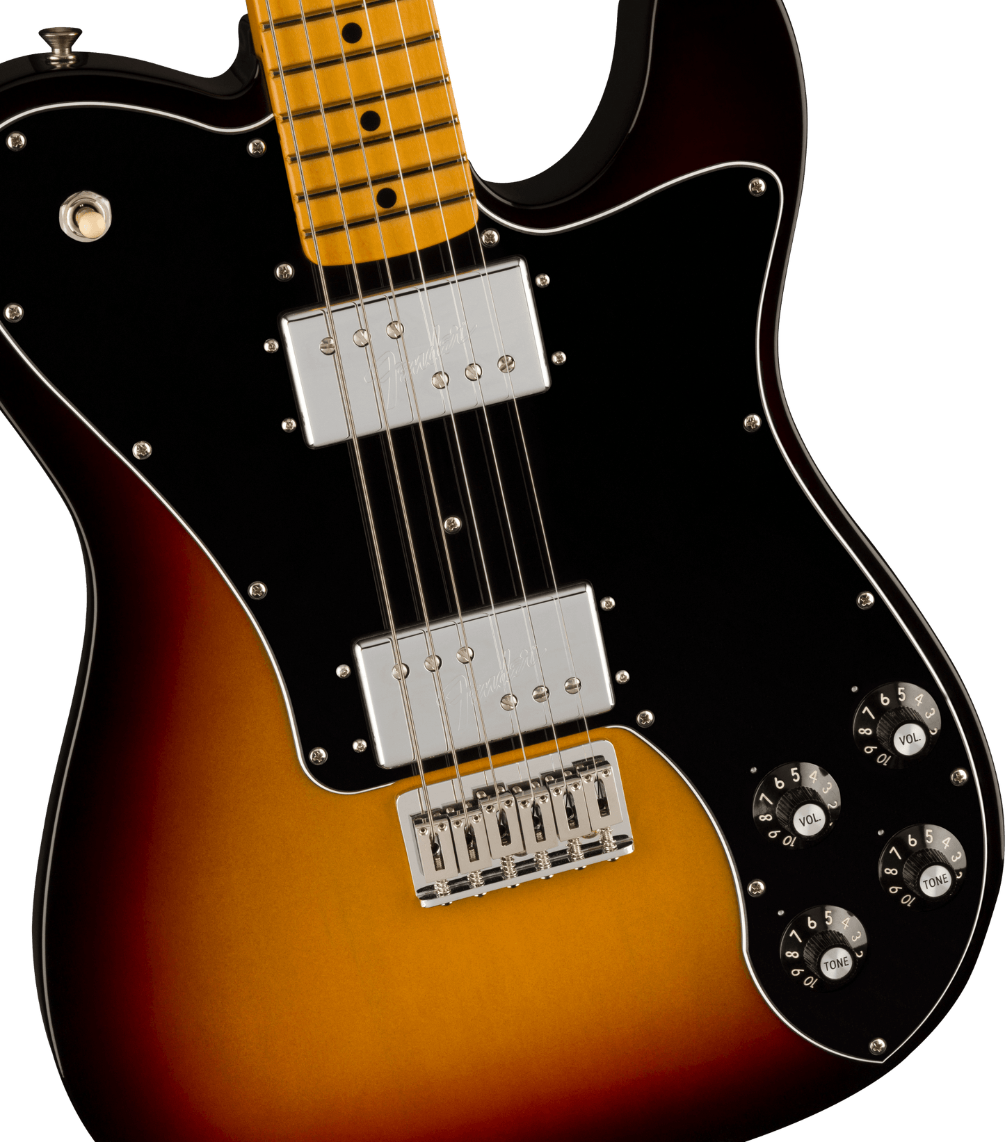 Fender American Vintage II 1975 Telecaster Deluxe - Maple Fingerboard, 3-Colour Sunburst