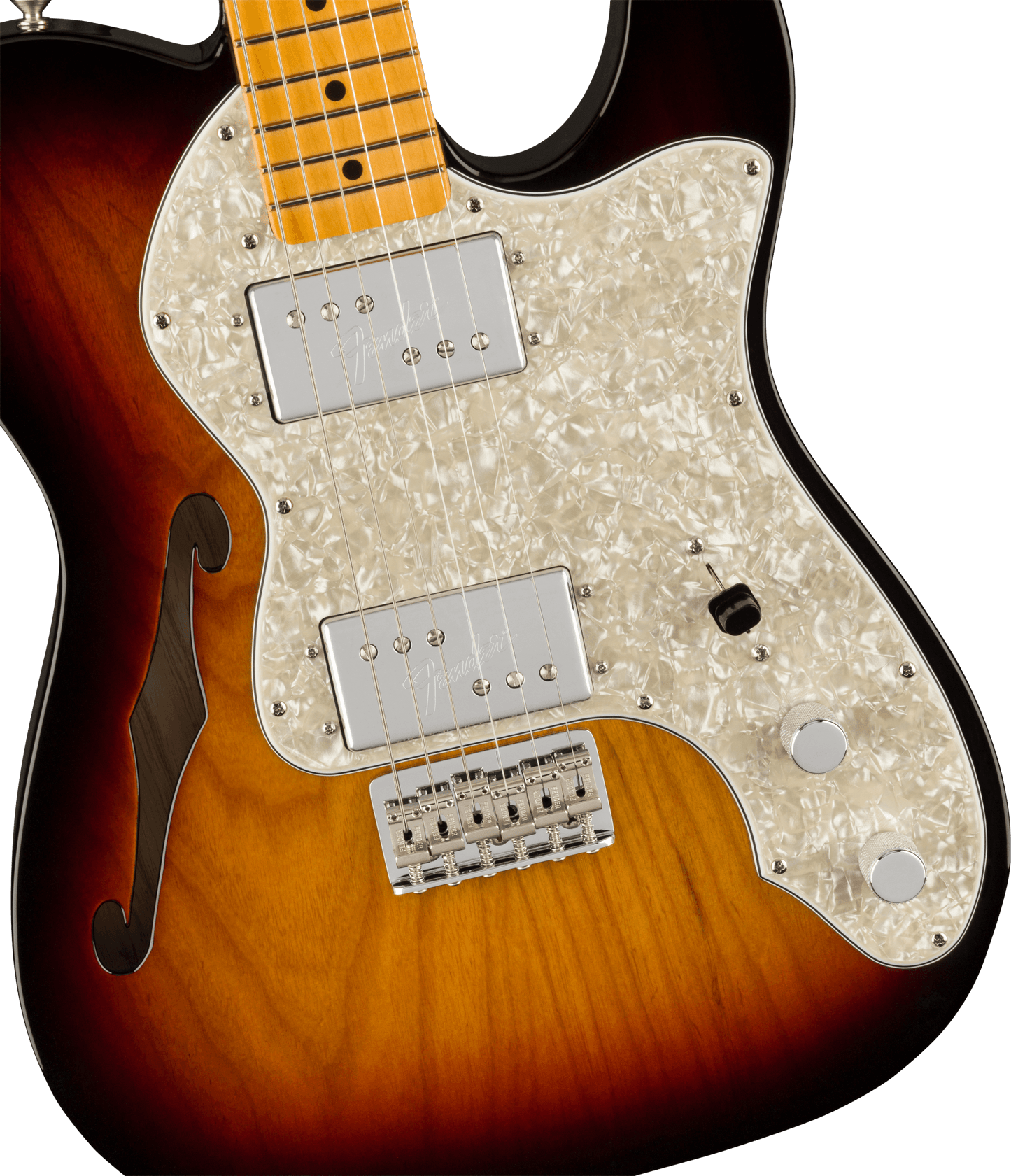 Fender American Vintage II 1972 Telecaster Thinline - 3-Colour Sunburst