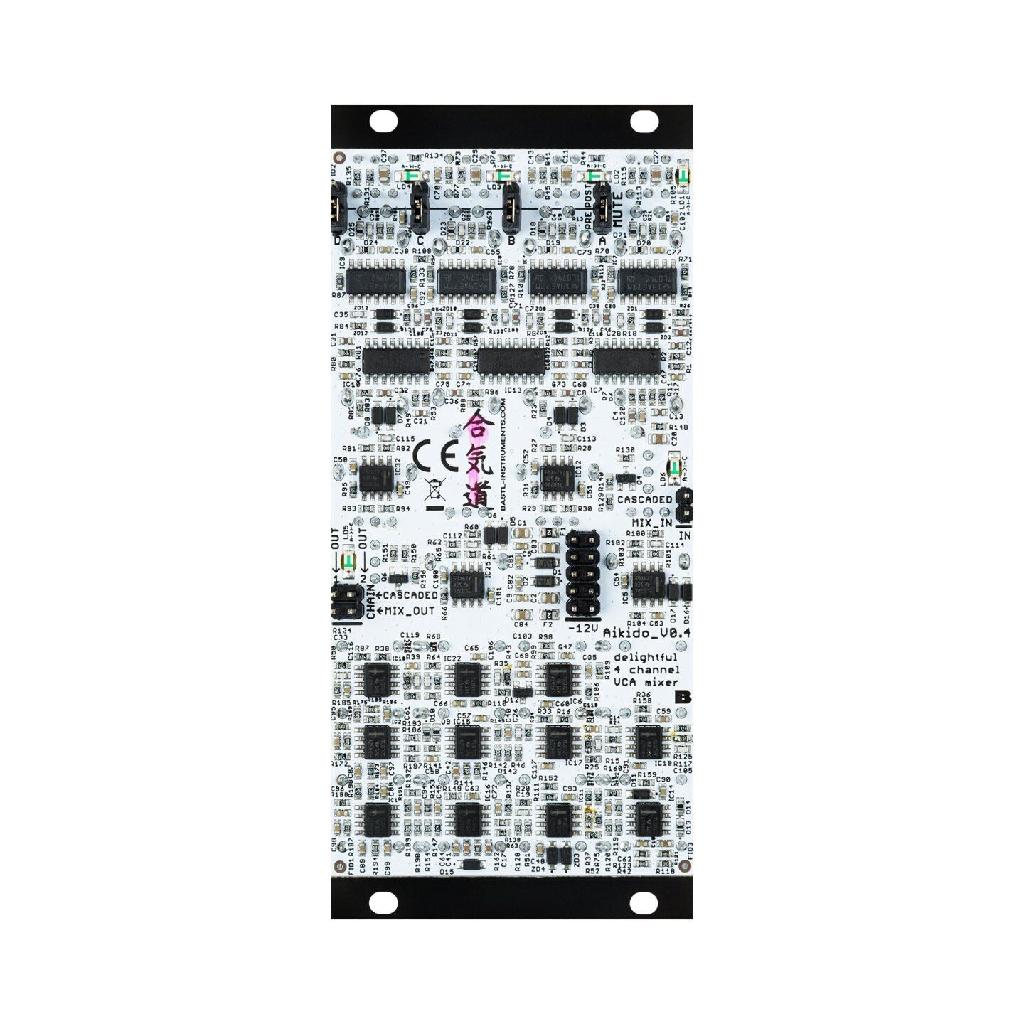 Casper x Bastl Instruments Aikido Dynamic VCA Mixer