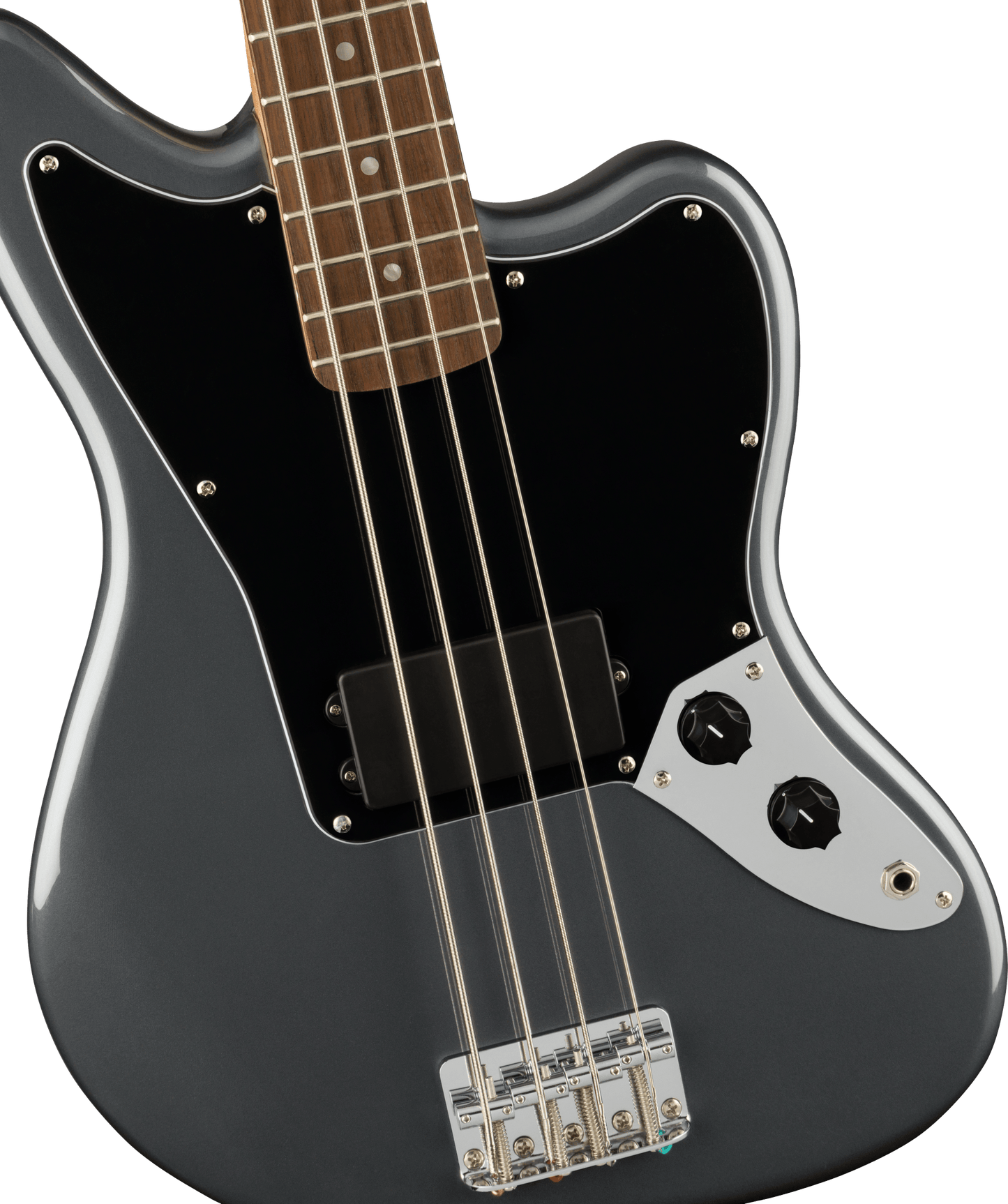 Fender Squier Affinity Jaguar Bass - Charcoal Frost Metallic