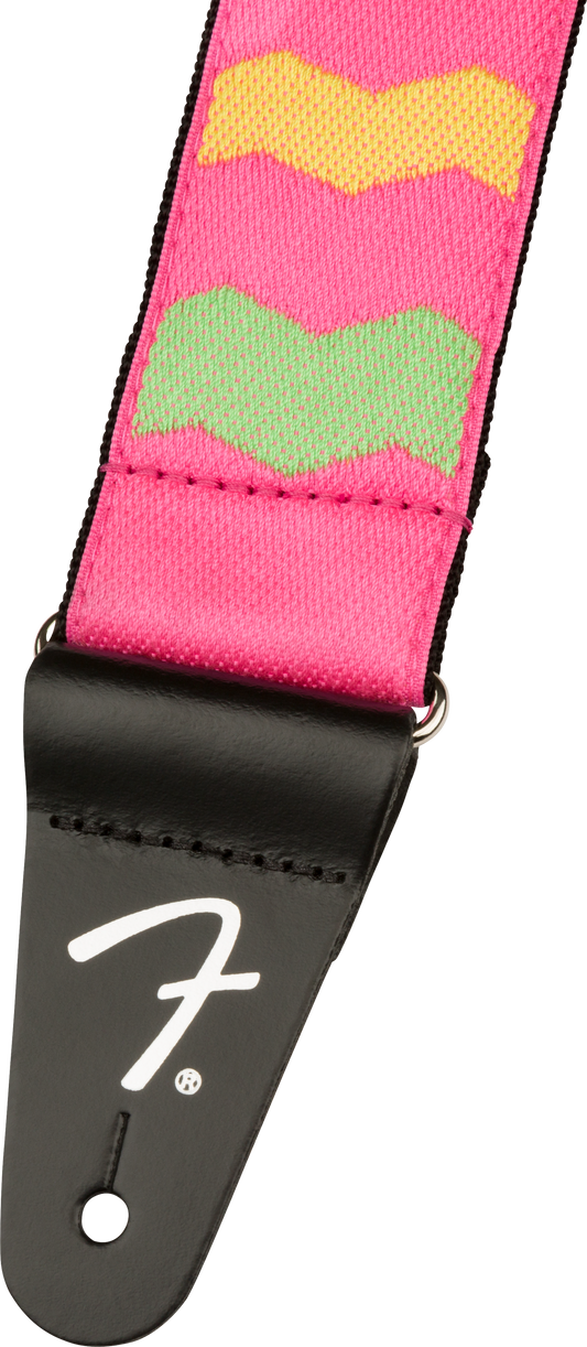 Fender Mononeon Woven Pink Strap